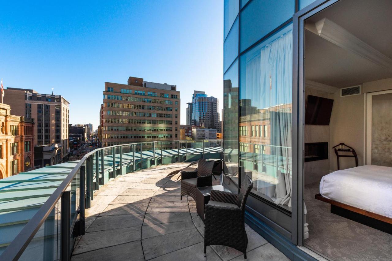 Hotel Birks Montréal Exteriör bild A view from a guest room at the Hotel Commonwealth